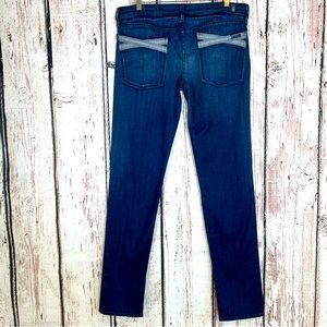 7 For All Mankind Roxanne Skinny Denim USA Made Jeans Size 32